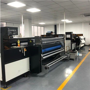 Printéir Teicstíle Crios Fabraic Dhigiteach Dhíreach